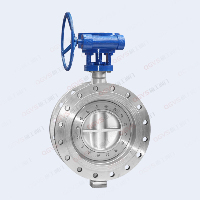 不锈钢蜗轮法兰蝶阀